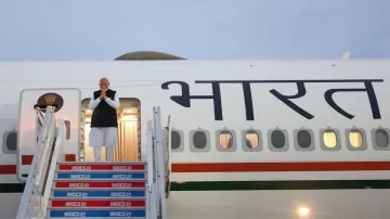 PM Modi emplanes for Delhi after taking part in BRICS Summit