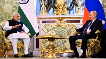 PM Modi with Putin