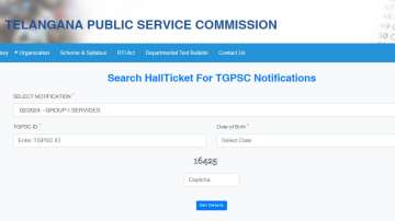 TSPSC Group 1 main exam 2024 admit card out