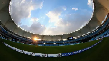 Dubai International Cricket Stadium.