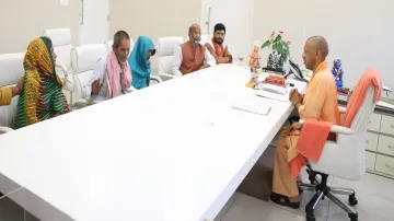 Yogi Adityanath, Yogi meets Bahraich victim family, Bahraich violence, Bahraich latest updates