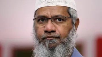 Controversial Islamic preacher Zakir Naik.