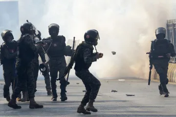 Imran Khan's PTI party protests in Islamabad