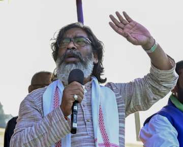 Jharkhand CM Hemant Soren. 