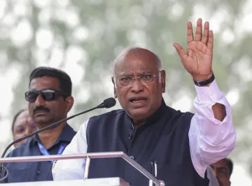 Congress president Mallikarjun Kharge