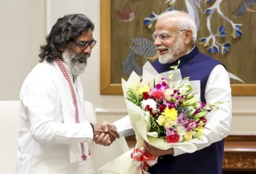 Hemant Soren call on PM Modi