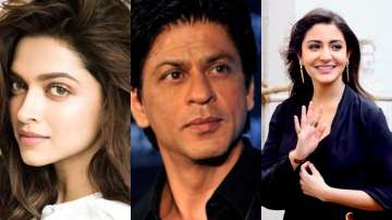 Deepika Padukone, Shah Rukh Khan and Anushka Sharma