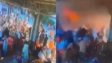 A video is being widely shared on social media platforms which captured the explosion at the crowded railway station in Pakistan today morning.