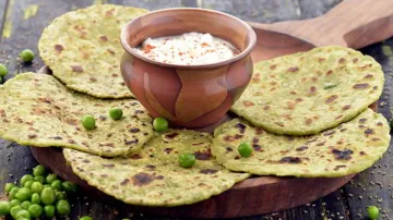 Pea paratha