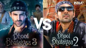 Bhool Bhulaiyaa 3 vs bhool bhulaiyaa 2