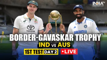 IND vs AUS 1st Test, Day 2 Live Score and Updates