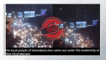 Was video from India shared as protest in Pakistan demanding Imran Khan’s release? Here's the truth