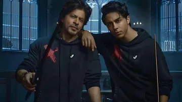 Aryan Khan and Shah Rukh Khan