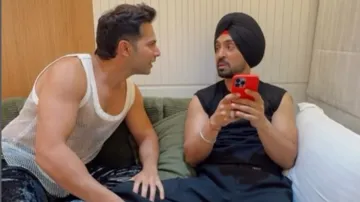 Diljit and Varun Dhawan