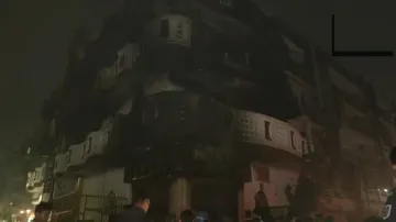 Delhi fire