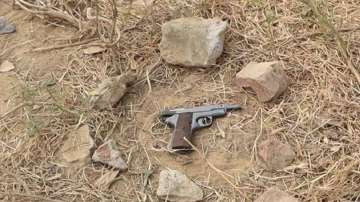 A gun was found at the encounter site