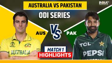 AUS vs PAK 1st ODI Highlights