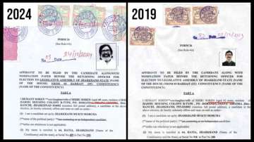 Hemant Soren's election affidavit of 2019 and 2024