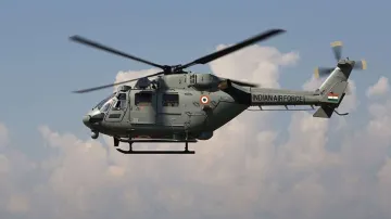 An expert team of the Indian Air Force reached the spot and fixed the helicopter's technical fault.