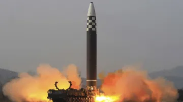 North Korea launched an ICBM days after Russia launched a war on Ukraine.