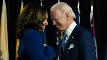 US President Joe Biden and VP Kamala Harris