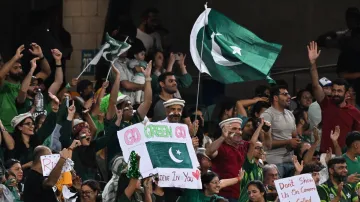 Pakistan fans.