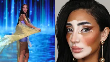 Logina Salah at Miss Universe 2024