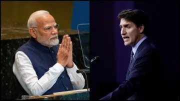 Prime Minister Narendra Modi and Canadian PM Justin Trudeau.