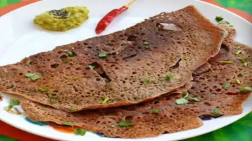 Ragi Cheela for breakfast