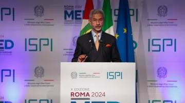 S Jaishankar in Rome