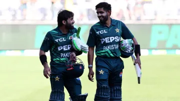 Mohammad Rizwan and Babar Azam.