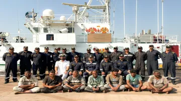 Indian Coast Guard rescues seven fishermen