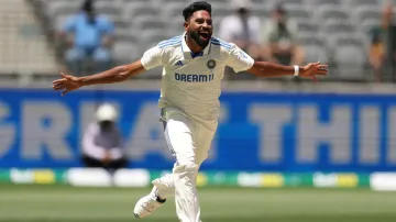 Mohammed Siraj.