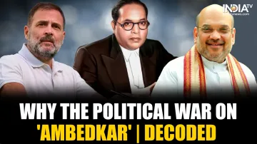 Ambedkar row, Ambedkar, rahul, Amit Shah,