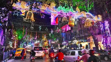 Park Street illuminated ahead of Christmas