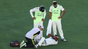 Jasprit Bumrah was down in discomfort on Day 2 of the Adelaide Test.