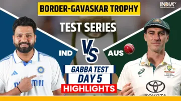 India vs Australia 3rd Test Day 5.