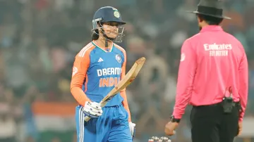 Indian vice-captain Smriti Mandhana smashed second consecutive fifty against West Indies in Navi Mumbai