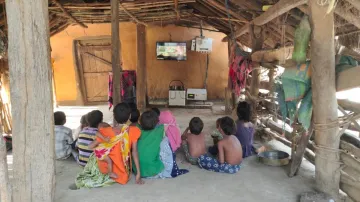 Chhattisgarh's Puvarti village gets access to television for first time after Independence