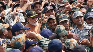 India Tv - PM Modi, Adampur Air Base