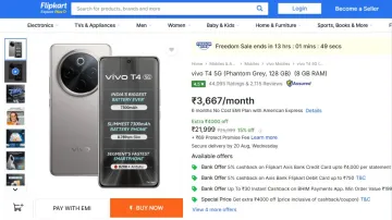 Vivo T4 Pro listed on Flipkart: Teaser hints at 3x Periscope zoom and  golden finish | Technology News – India TV