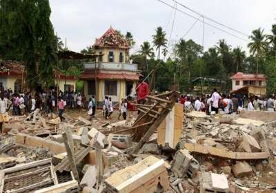 In one of the worst tragedies to hit Kerala, at least 106 people were killed and more than 350 injured in a devastating fire that engulfed the 100-year-old Puttingal Devi Temple complex in Kollam during an unauthorised display of fireworks on April 10.
 
Officials say that 10,000-15,000 people were present at a ground next to the temple in Paravur watching fireworks to honor Goddess Kali when the fire started a little after 3 am.
 
In past, the southern state had witnessed such tragedies too. According to the Kerala government&rsquo;s data, 300 people have died between 2006 and 2011 in fireworks mishaps.
 