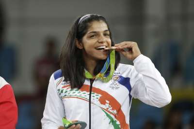 
After ending India's agonising wait for an Olympic medal at the Rio Games with a bronze medal, Indian women wrestler Sakshi Malik said it was the result of her 12 years of persistent hard work. 

Sakshi today scripted history by becoming the first woman wrestler from India to bag an Olympic medal and only fourth female athlete from the country to climb to the podium at the biggest sporting event. 