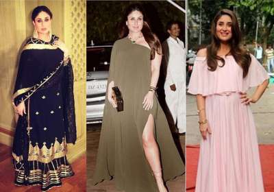 Ever since Kareena Kapoor Khan&rsquo;s pregnancy has been announced, it has become a national topic of discussion. From her maternity diet to her style statements, everything about the soon-to-be mother has been catching up the headlines on page 3.
In fact, the maternity style has never been scrutinised earlier like it is being done during Bebo&rsquo;s pregnancy, and the diva is slaying it with elan.
Gone are the days, when the actresses use to shy away from the camera during pregnancy to avoid getting caught by the paparazzi with their baby fat.
But, unlike those actresses, Kareena has been the shutterbugs delight. The soon-to-be mommy has setting up new trends these days with her maternity style quotient, be it walking the ramp with her baby bump or making public appearance.
So as Kareena is due to deliver her first baby in December this year, we bring you her 10 pictures in which the new mommy has redefined the maternity fashion with elegance.

