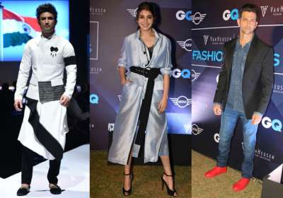 The first night of 'Van Heusen and GQ Fashion Nights 2016' was worth remembering at Taj Land's End here, as actors Sushant Singh Rajput and Prateik Babbar donned some master pieces by the who's who of fashion industry and dazzled the ramp with their high energy.
The show opened with an interesting collection titled &quot;Kashmiriyat 1990&quot; by the iconic fashion designer duo Shantanu and Nikhil which was inspired by the tribesmen of the valley. Staying true to their identity, the collection highlighted their sensibilities of layering and temporal details.
Besides, Abhishk Paatni, Sahil Aneja, Rohit Gandhi and Rahul Khanna too showcased their respective collections at the event.
The fashion night was a complete starry affair with several B-town celebs gracing the event with their presence. Here&rsquo;s a look