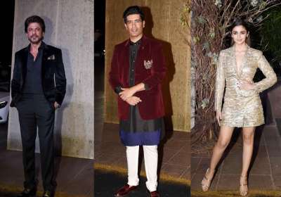 Ace designer Manish Malhotra turned 50 on Monday and his close friend filmmaker Karan Johar ensured it became a grand event. KJo threw a lavish party for Manish at the Taj Land end which was attended by many renowned faces of Bollywood. The party saw no dearth of fashionable entrances including those by Shah Rukh Khan, Kareena Kapoor Khan, Saif Ali Khan, Sonam Kapoor, Anushka Sharma, Virat Kohli, Shraddka Kapoor, Rishi Kapoor etc. 

It should be noted that all the stars exuded style and charm, giving major fashion goals. Have a look at the best pictures from the party:
