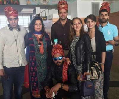 Star Cricketer Yuvraj Singh, after tying the knot with his actress fianc&eacute;e Hazel Keech in a traditional gurudwara wedding in Punjab, headed to Goa for the next batch of marriage celebrations.

Their fancy wedding ceremony is to be graced by Virat Kohli and Anushka Sharma as well as Mahendra Singh Dhoni with wife Sakshi and will take place at Teso Waterfront in Goa. Let&rsquo;s have a look at the inside pictures.