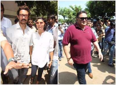 Paying last respects to Bollywood&rsquo;s beloved mother Reema Lagoo, the film and TV industry attended her funeral at Oshiwara Mumbai. The Naamkarann star breathed her last on Thursday at the Kokilaben Dhirubhai Ambani Hospital. 