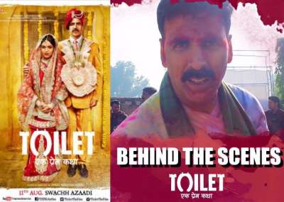 Toilet: Ek Katha The Scenes Video: See how Akshay Kumar pulls the leg of star cast and team | Bollywood News – India TV