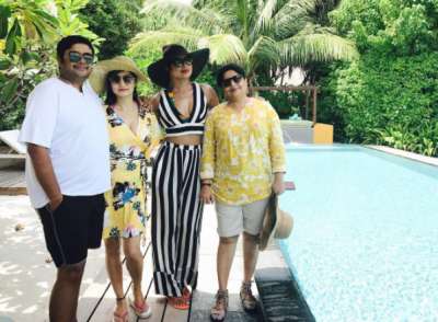 International icon Priyanka Chopra, who has turned a year older today, planned a family trip along with her family and close buddies.  
